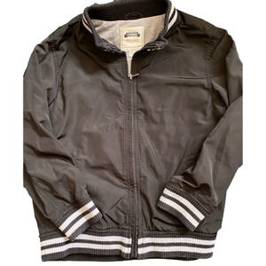 𝅺GYMBOREE Boy’s Black Spring Jacket, Size 7/8
